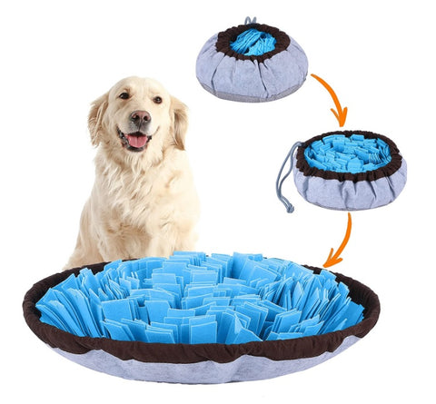 Pet Supplies : Pupper Snuffle Ball for Dogs - Snuffle Mat for Dogs Large  Breed & Small - Interactive Slow Feeder Dog Bowls - Dog Enrichment Toy  (Small, Blue) 