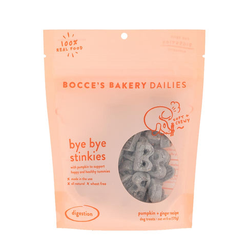 Bocce’s Bakery Bye Bye Stinkies Soft & Chewy Treats