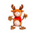 Reindeer Plush Rope Dog Toy